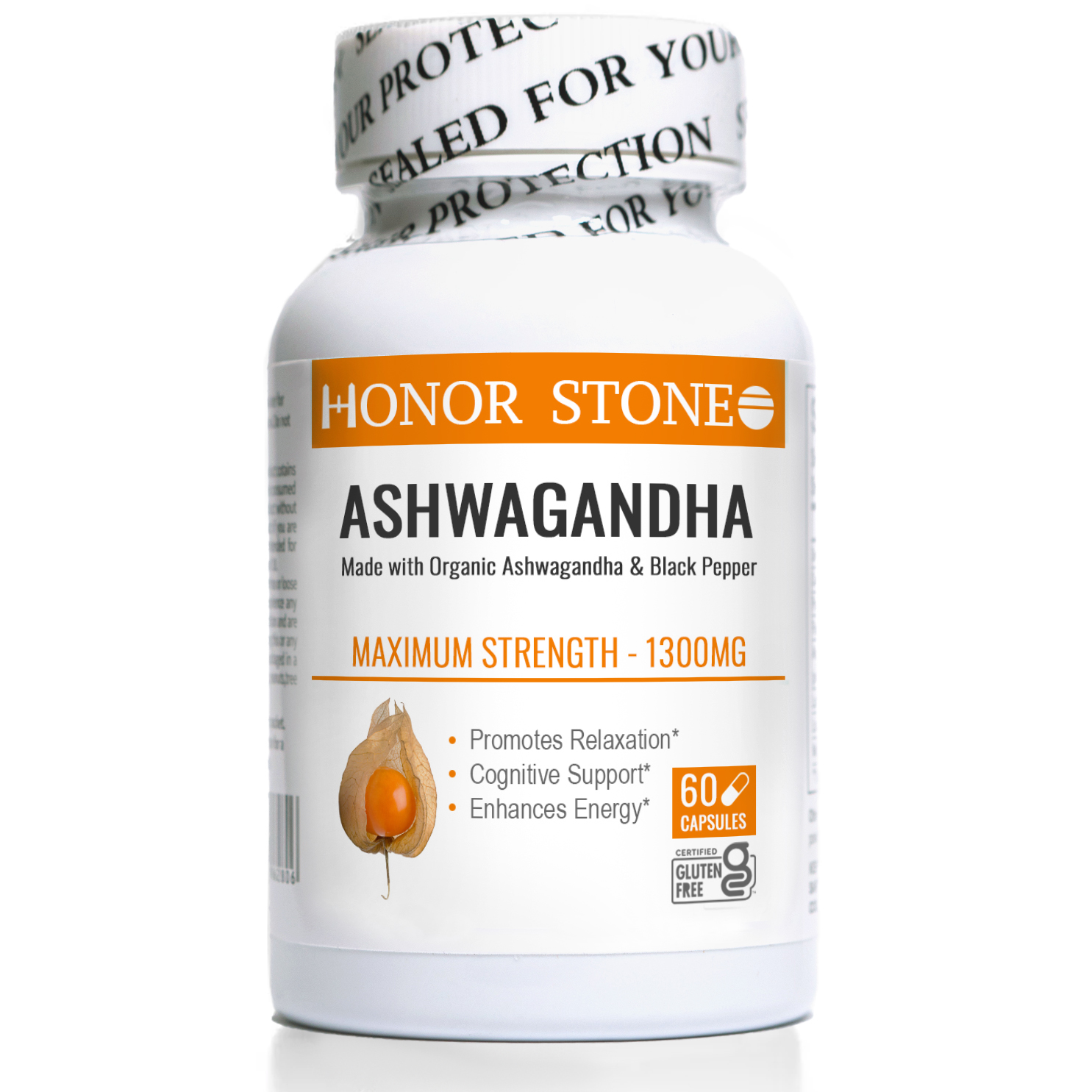 Ashwagandha & Black Pepper Capsules