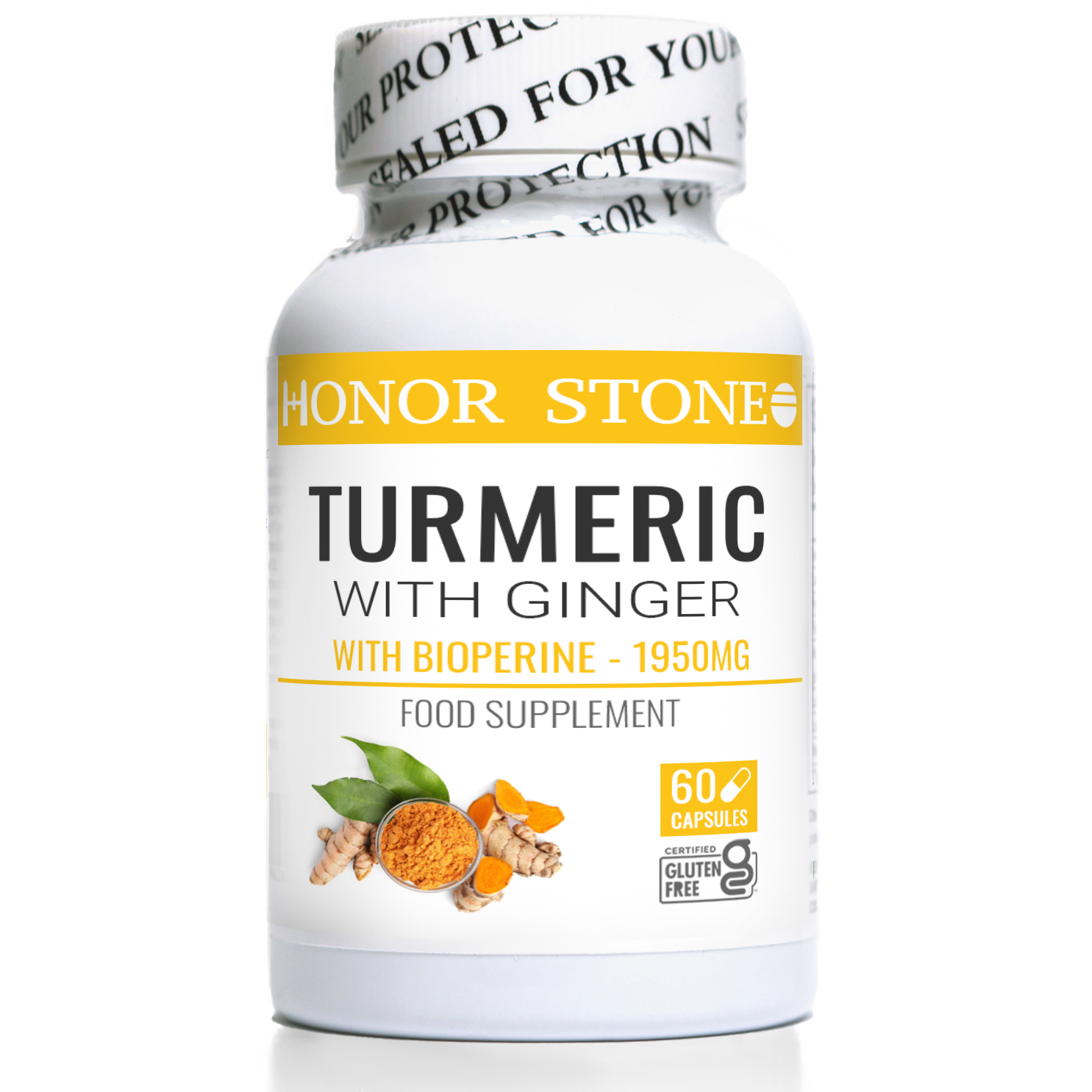 Turmeric Capsules - by Honor Stone